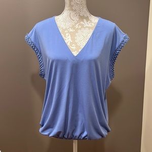 Express Blue Blouse - Large